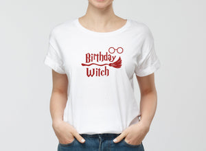 Tricou de damă Birthday witch