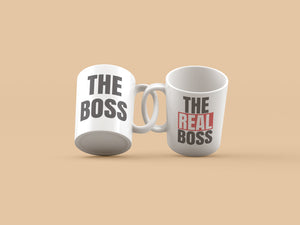 Cană Boss and Real boss