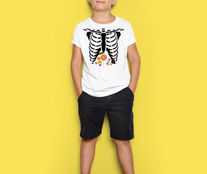 Tricou cu bomboane de Halloween