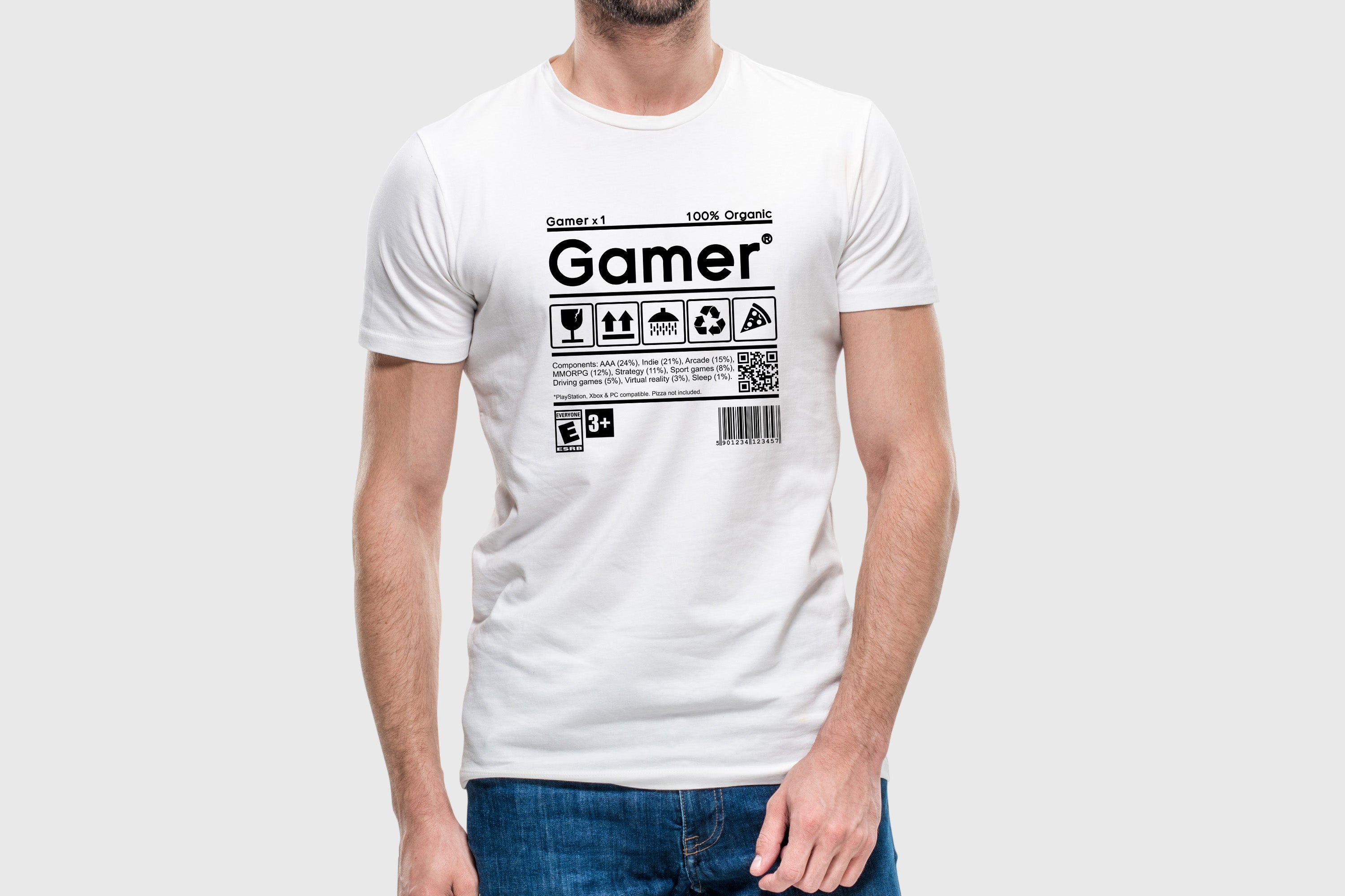 Tricou pentru bărbați Gamer