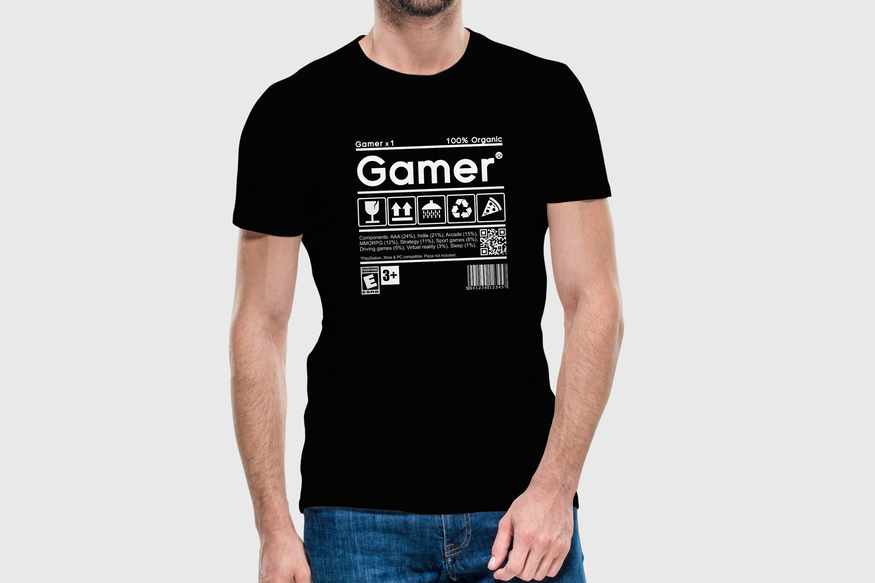 Tricou pentru bărbați Gamer