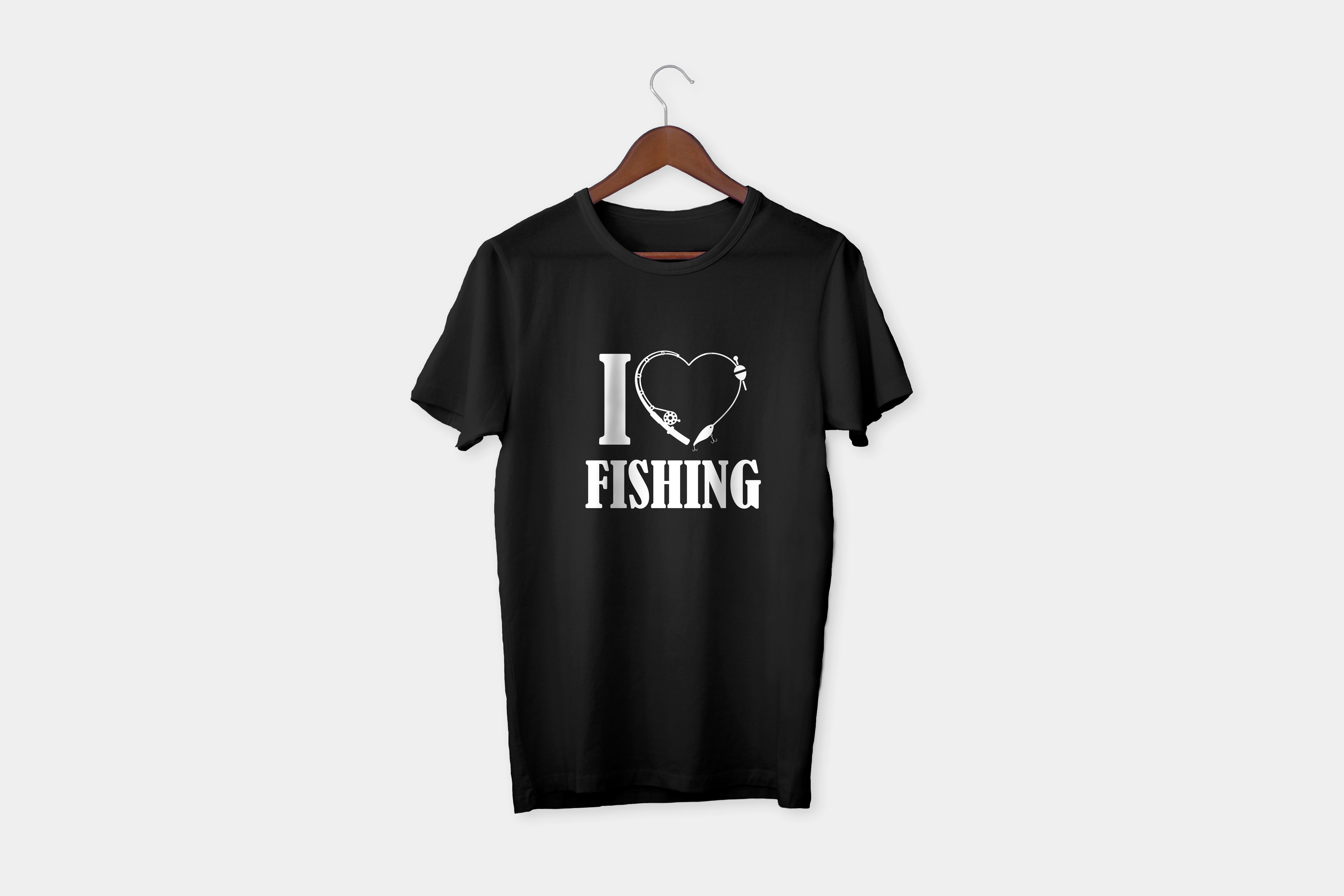 Tricou I love fishing