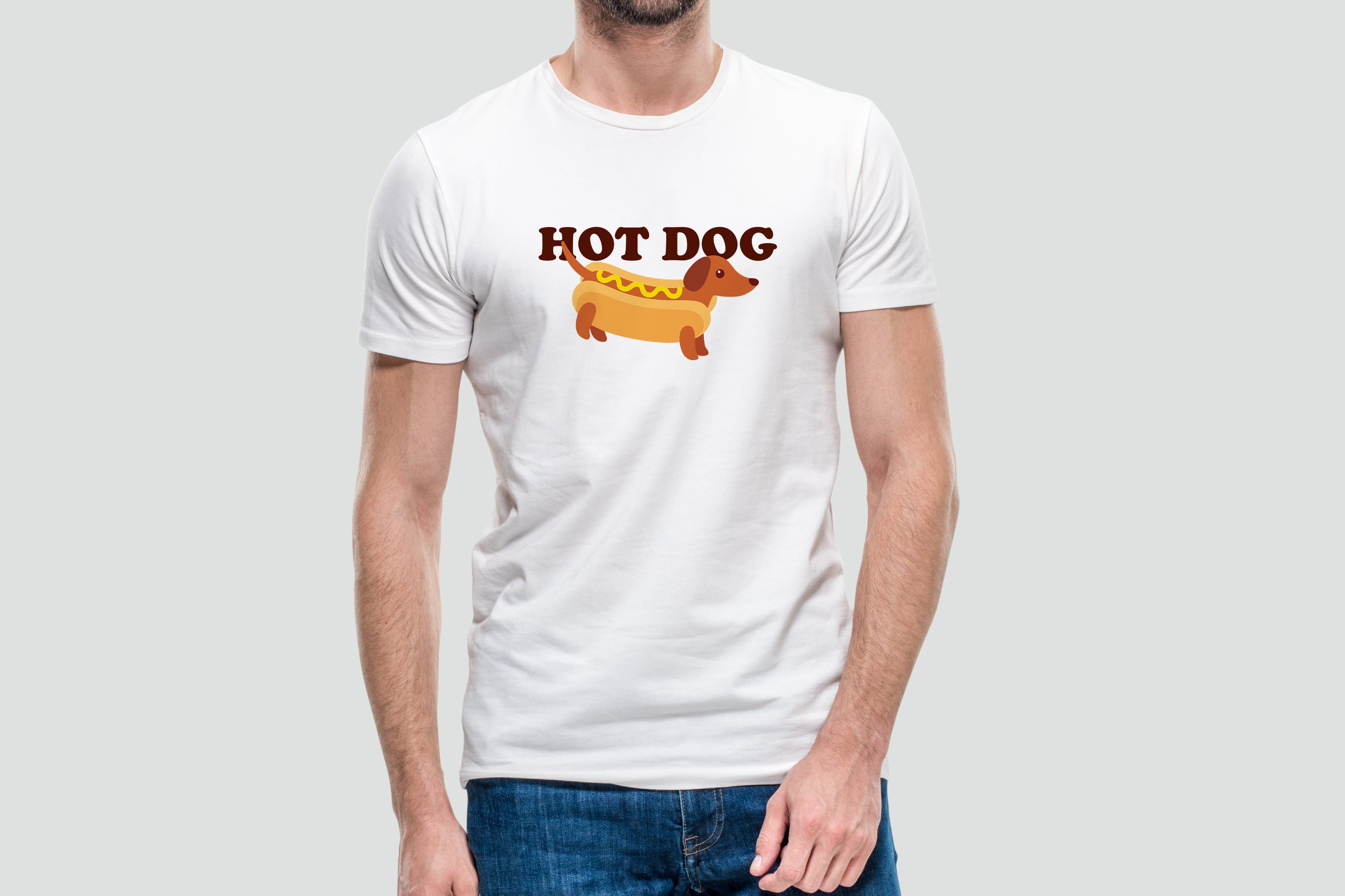 Tricou cu hot-dog