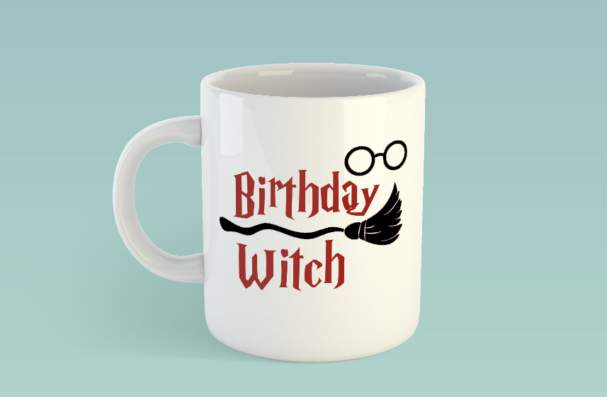 Cană Birthday witch