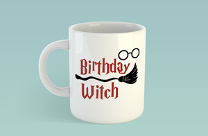 Cană Birthday witch