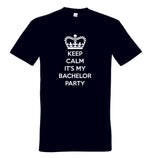 Încarcă imaginea în vizualizatorul Galerie, Tricou pentru bărbați Keep Calm It&#39;s My Bachelor Party
