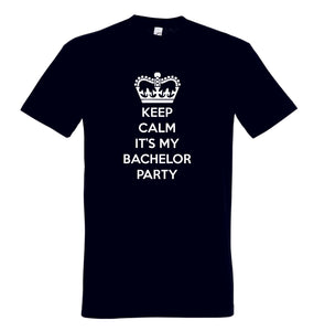 Tricou pentru bărbați Keep Calm It's My Bachelor Party