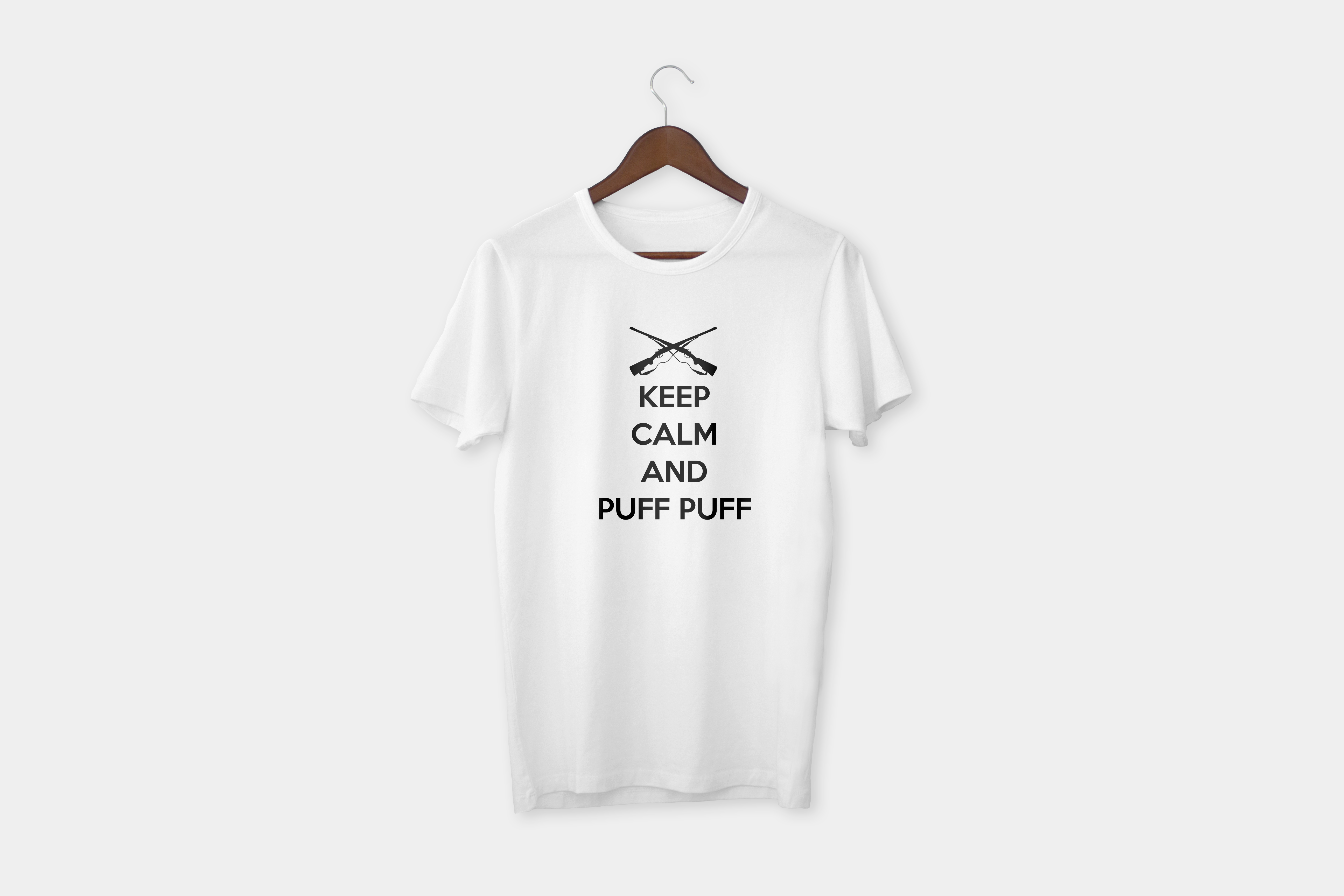 Tricou Keep calm and puff puff