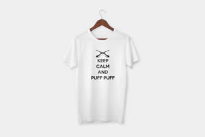 Tricou Keep calm and puff puff