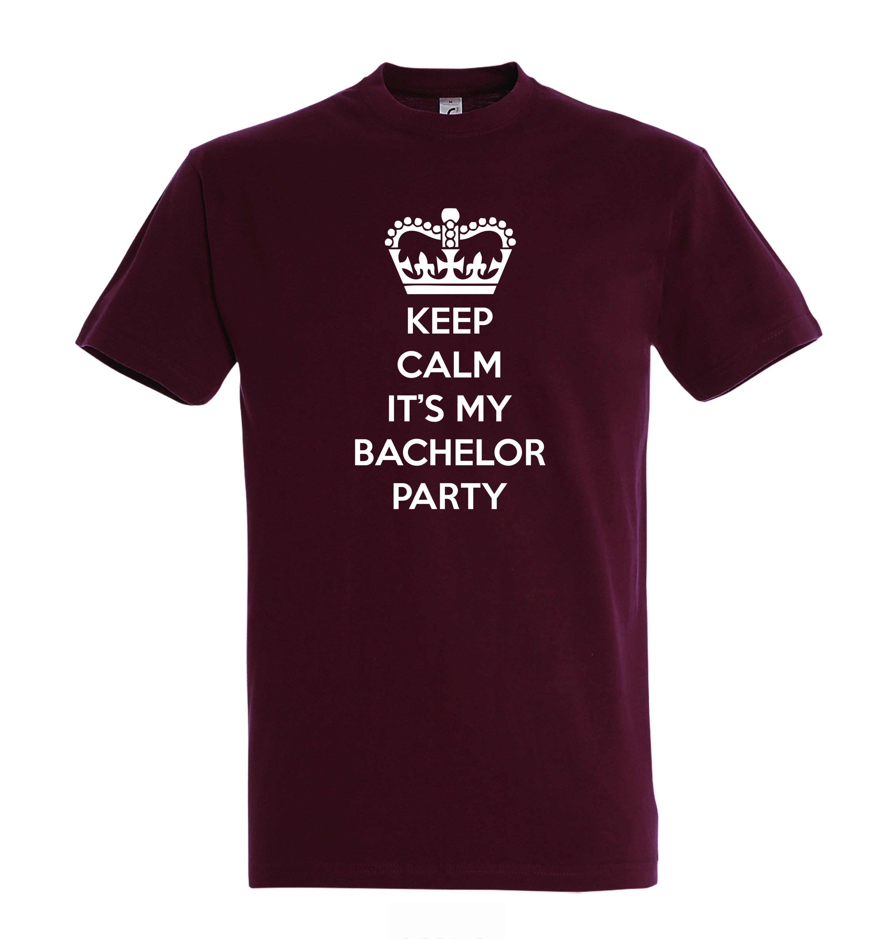 Tricou pentru bărbați Keep Calm It's My Bachelor Party