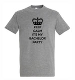 Încarcă imaginea în vizualizatorul Galerie, Tricou pentru bărbați Keep Calm It&#39;s My Bachelor Party
