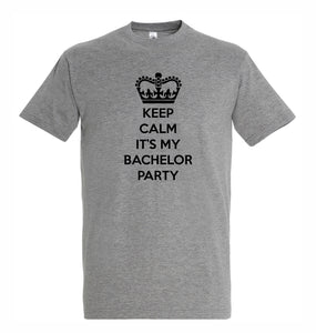 Tricou pentru bărbați Keep Calm It's My Bachelor Party