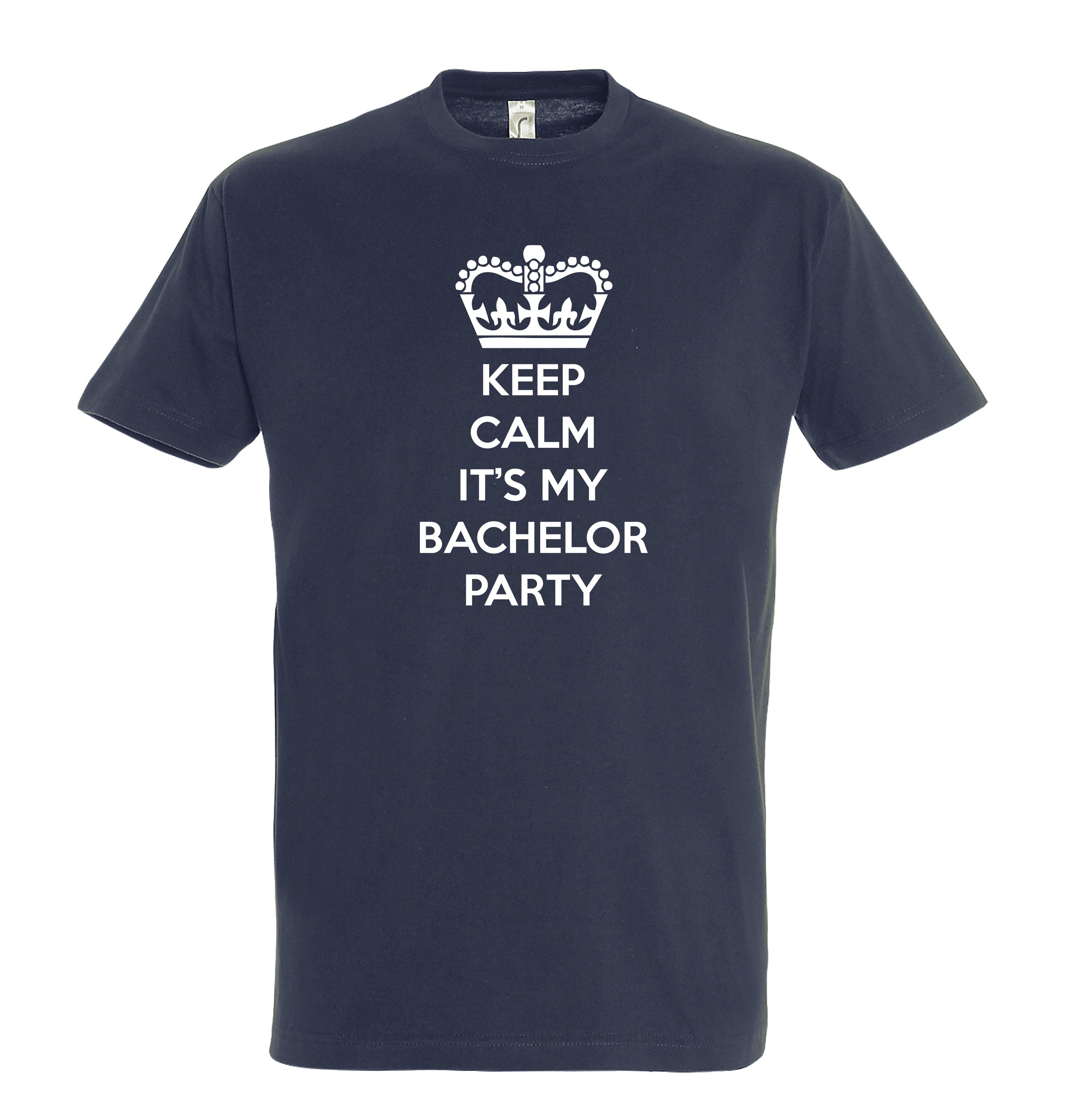 Tricou pentru bărbați Keep Calm It's My Bachelor Party