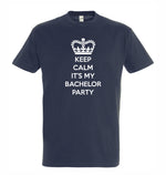 Încarcă imaginea în vizualizatorul Galerie, Tricou pentru bărbați Keep Calm It&#39;s My Bachelor Party
