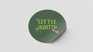 Autocolant Little hunter