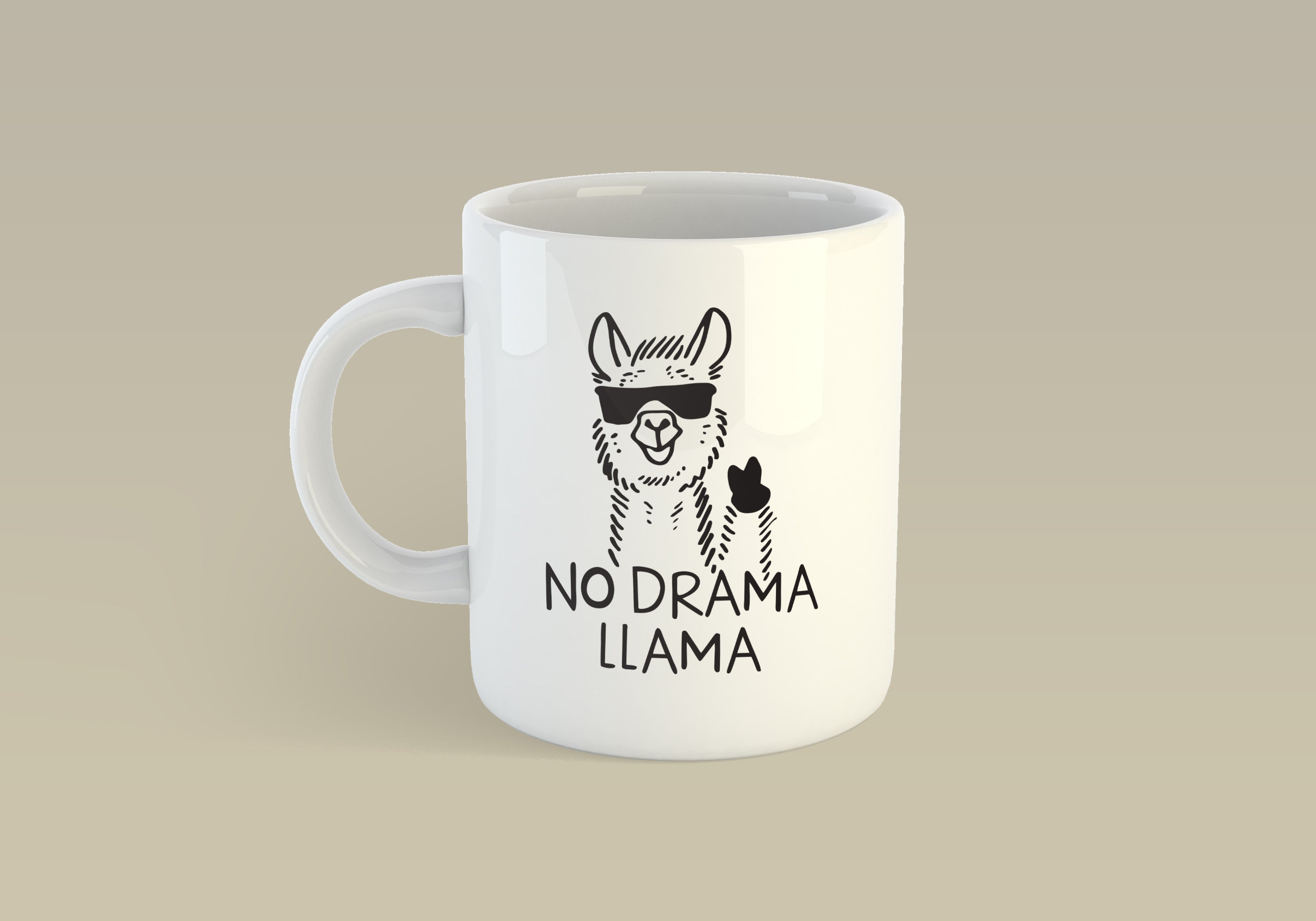 Cană No drama llama