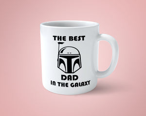 Cană The best dad in the galaxy