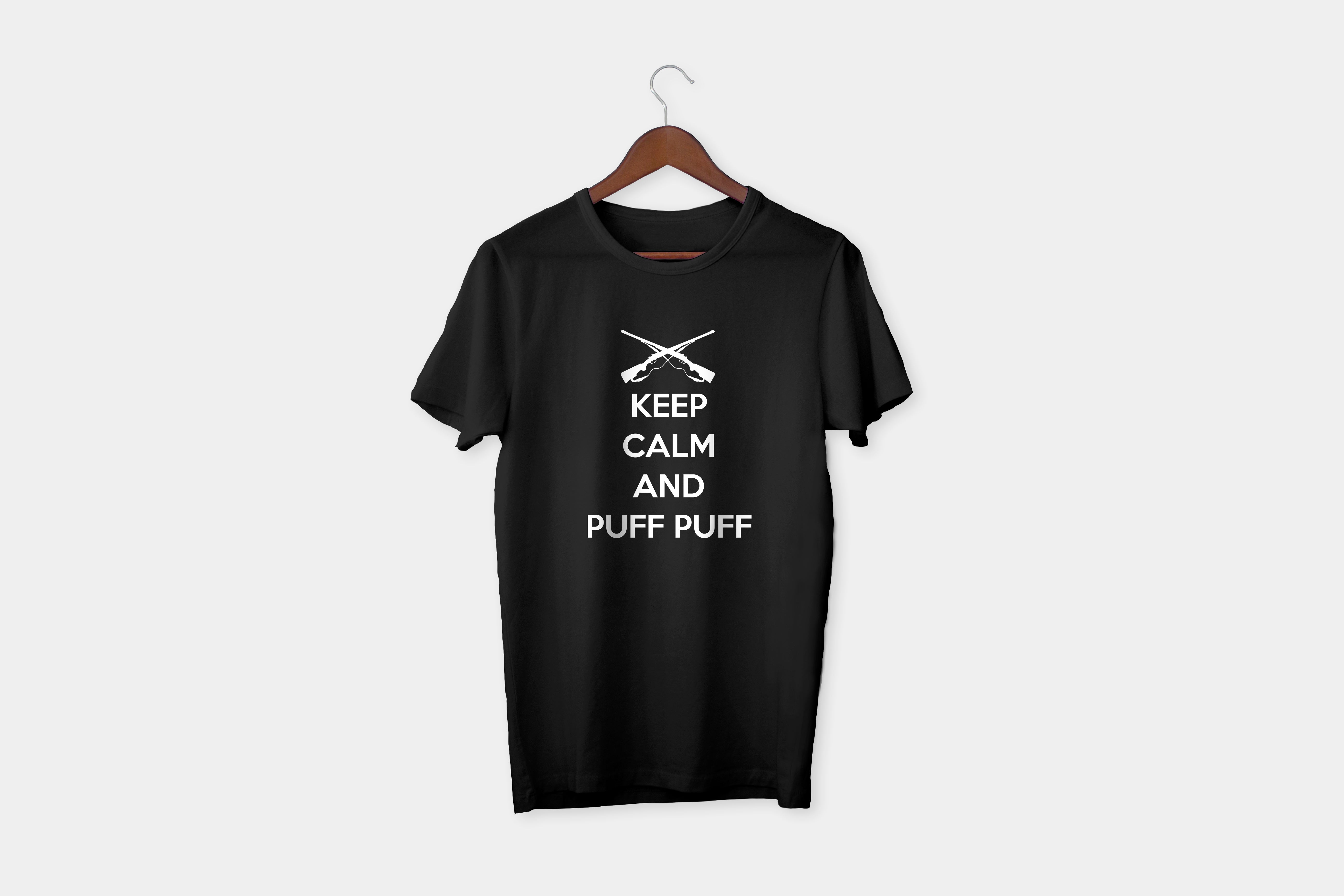 Tricou Keep calm and puff puff