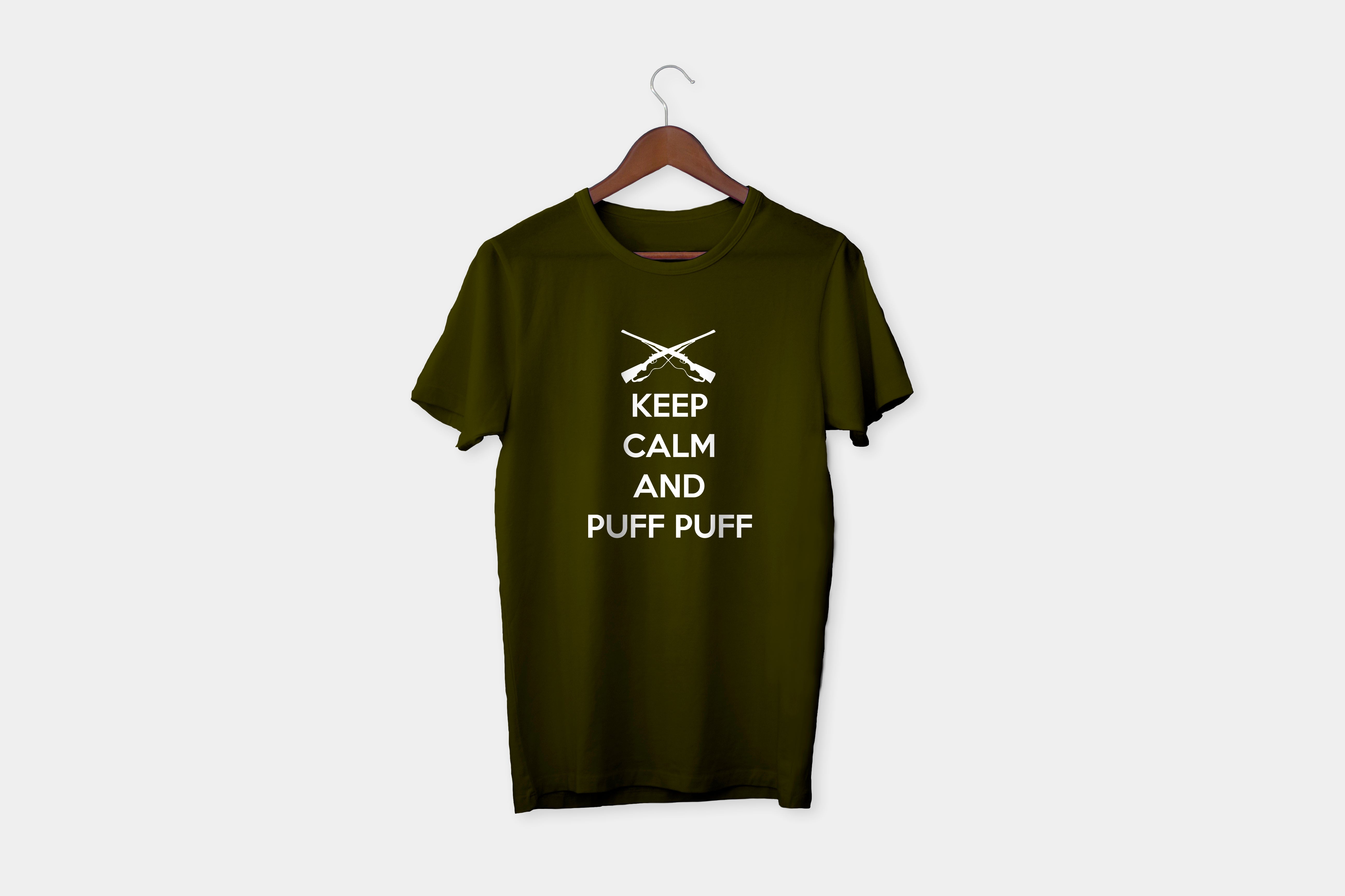 Tricou Keep calm and puff puff